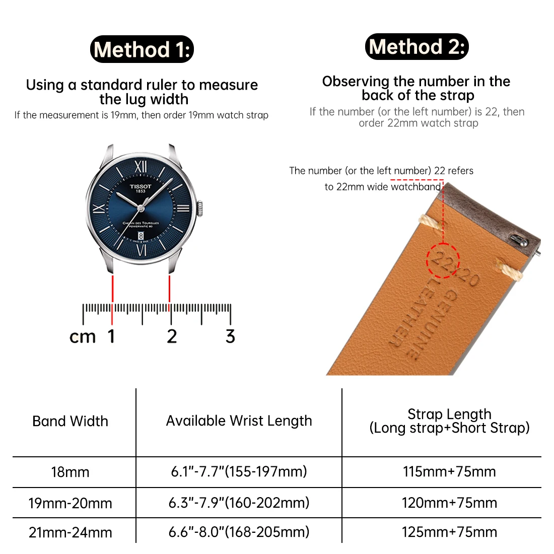 MAIKES Quick Release ремешок для часов Италия растительного дубления кожа Huawei Galaxy Watch 22 мм