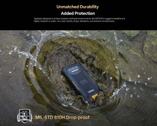 Смартфон Oukitel WP23 Pro 8/128ГБ