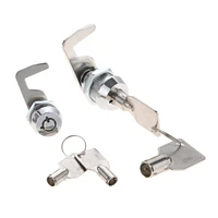 2 sets tubular cam lock 58 17mm cylinder tool box hook locks for atmtrunksecure cabinet doormachine drawermailboxlocker