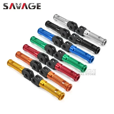 Передняя подставка для ног, педаль для KAWASAKI Z900 Z750 Z650 Z300 Z250 Z125 VERSYS 650 1000 X300 NINJA 250 300 ZX14R, подножка для водителя