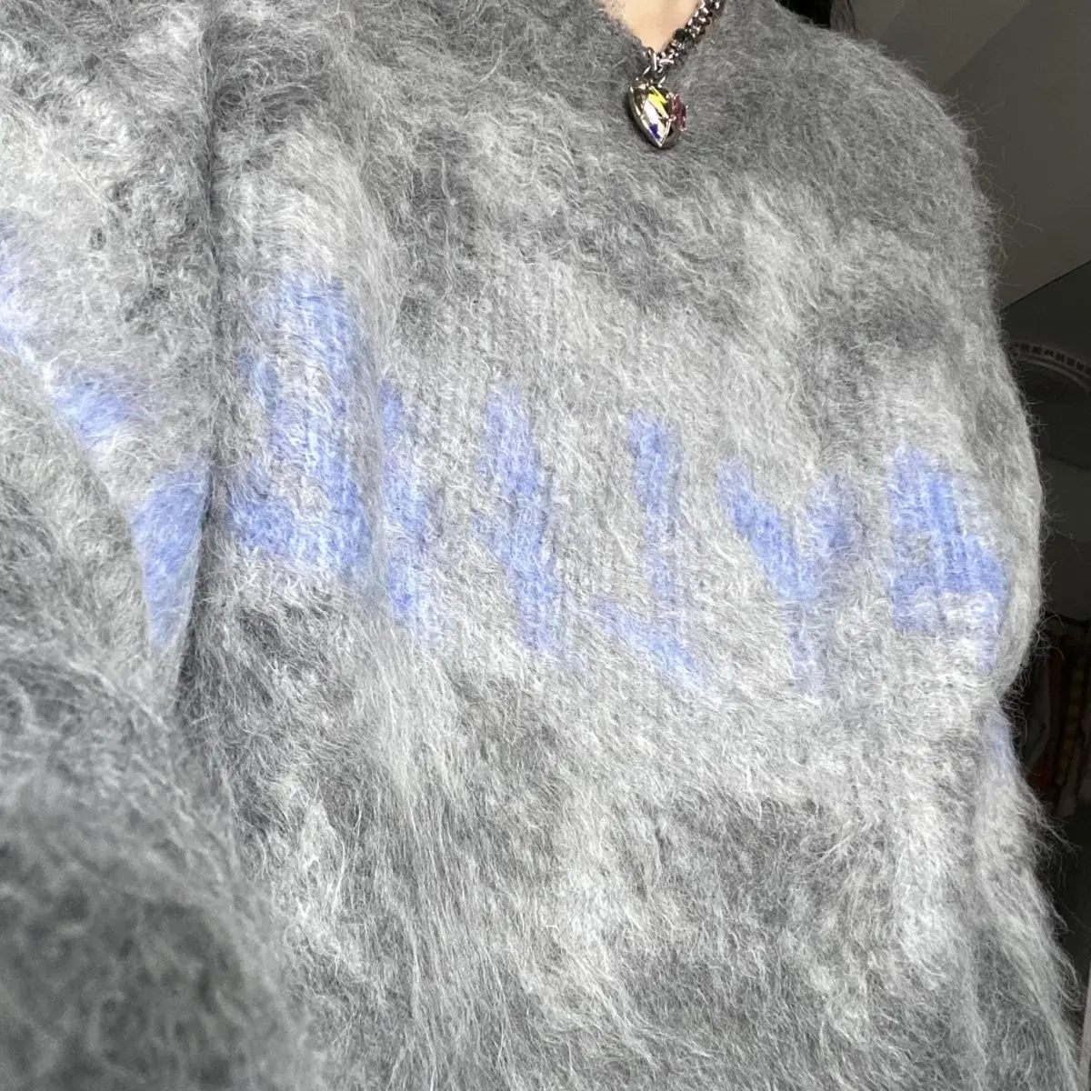 Женский свитер корейская мода Осень-зима 2024 Новые вязаные топы одежда Y2k осенняя