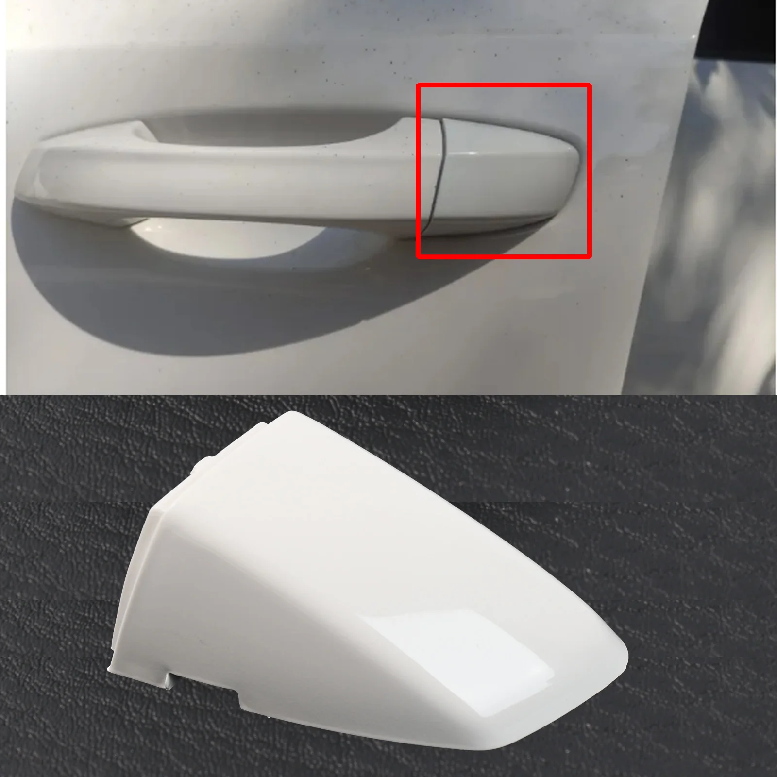 

Для Skoda Fabia Kamiq Karoq Kodiaq Octavia Scala водители Крышка замка передней левой двери Накладка Белый пластик 5G 1837879