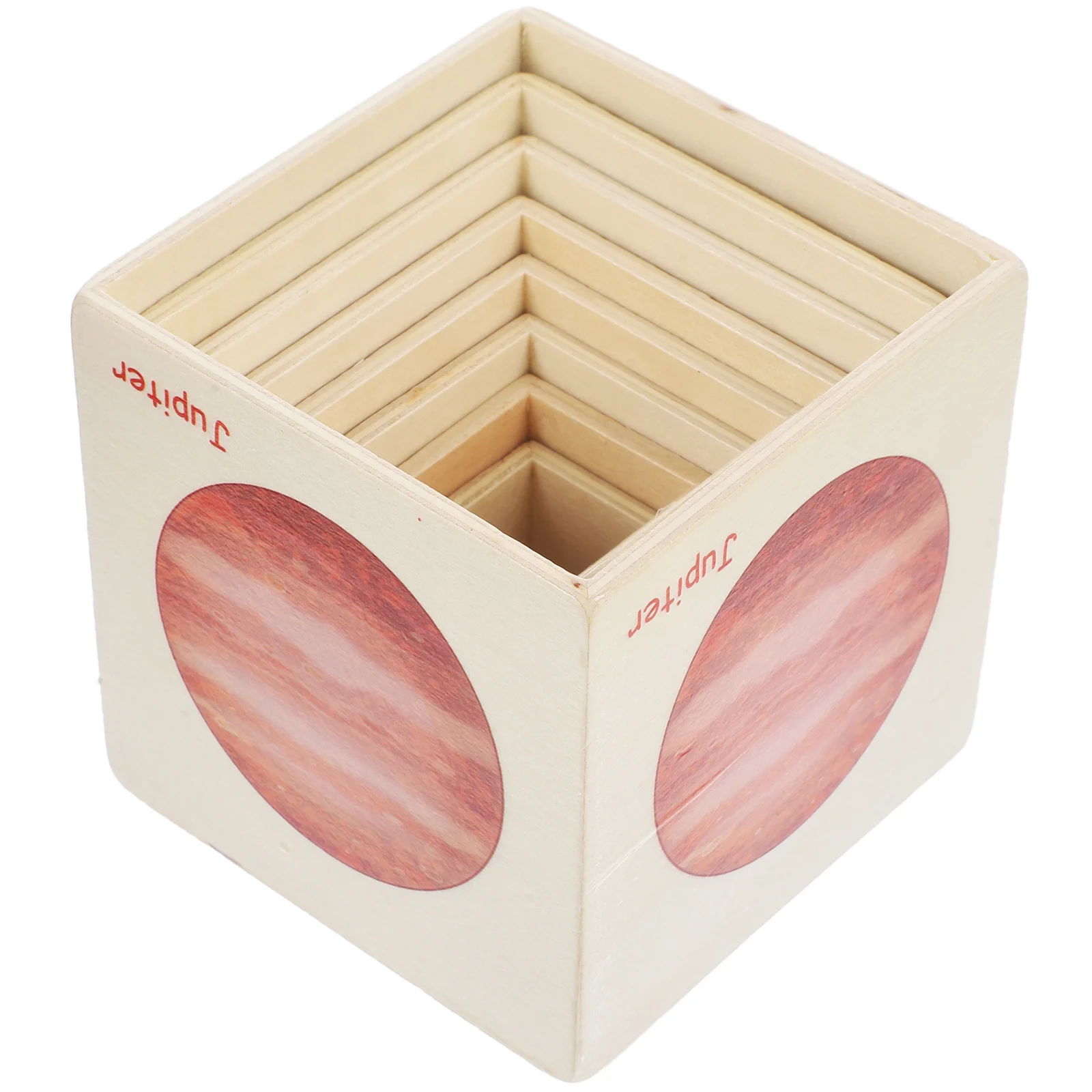 

Interesting Stacking Infant Infant Toys For Girls For Girls Wood Educational Nesting Baby Planet Shape Cognition Wooden