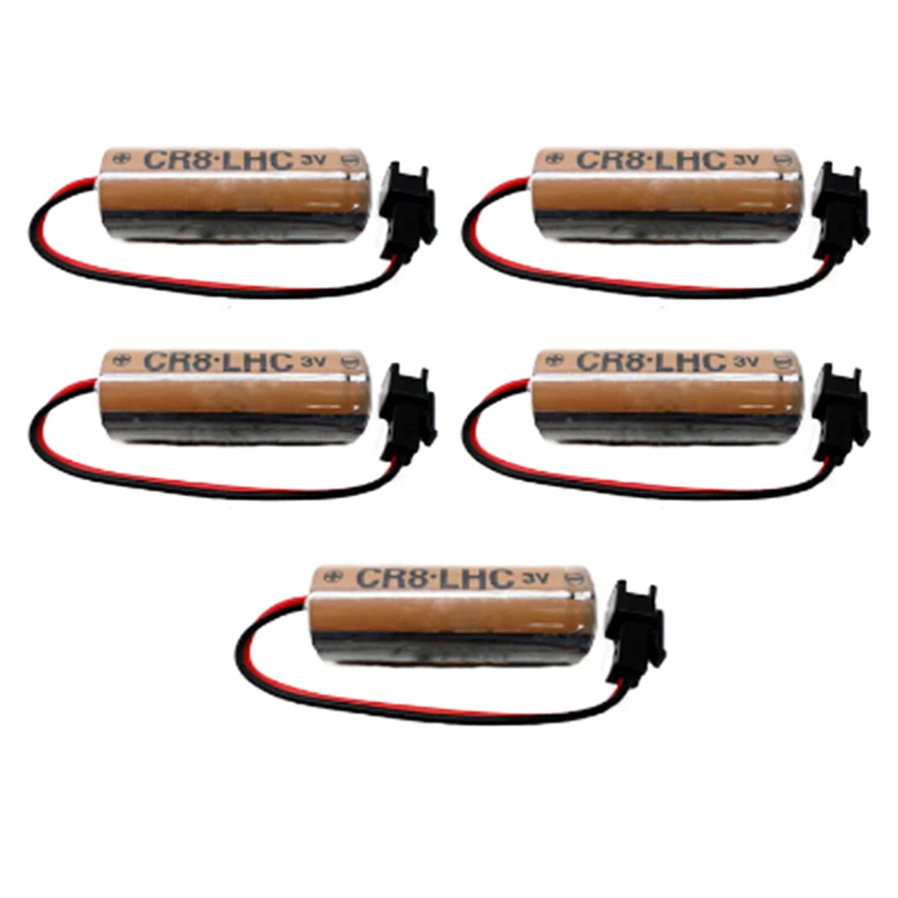 

Аккумулятор CR8LHC для крана TOTO THP3053 Eco Efvs, автоматическая смываемая батарея с клапаном, литиевая батарея 3 в, 5 шт.