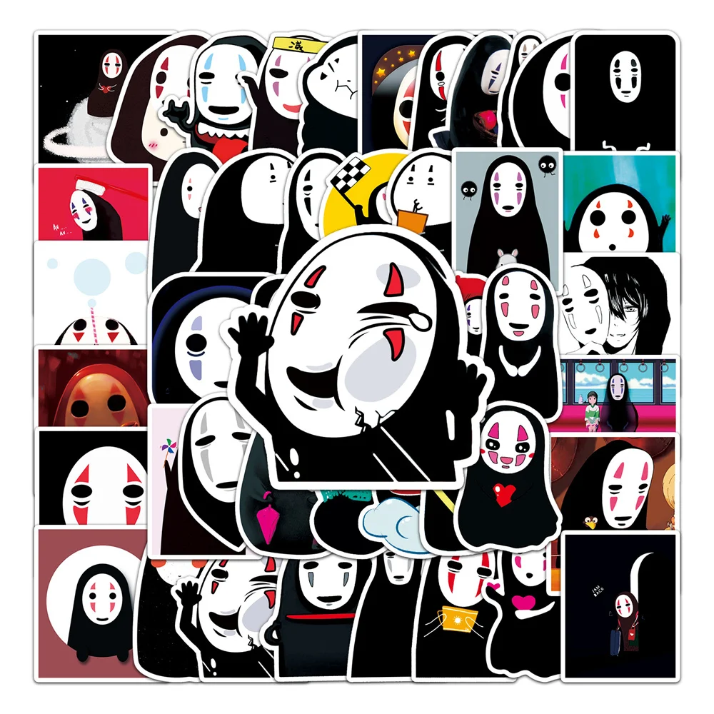 

10/30/50PCS Cute Faceless Male Stickers Suitcase Suitcase Stickers Cartoon Personality Notebook Waterproof Stickers Wholesale