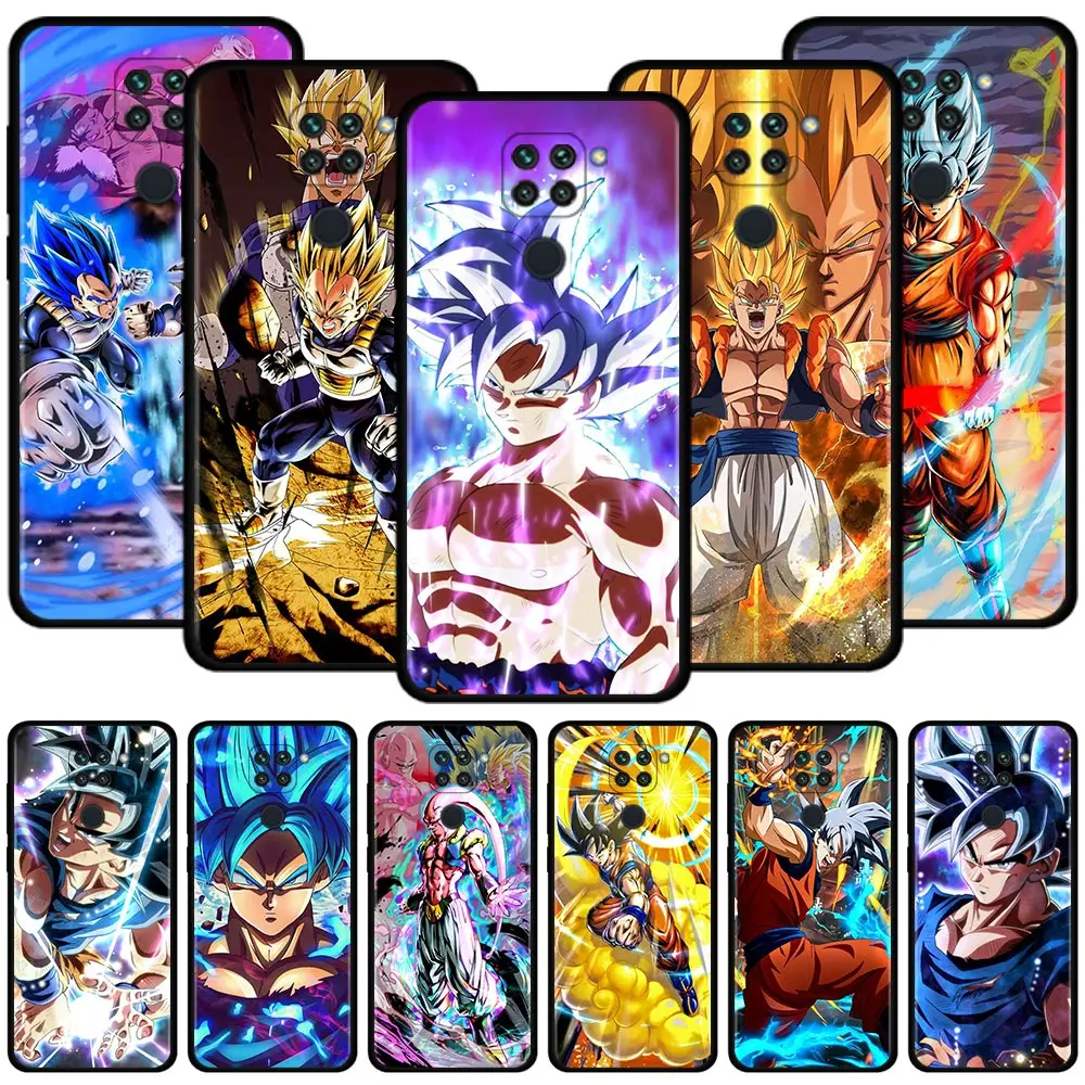 

Phone Case For Xiaomi Redmi 10C 10 9C 9A 9T 9 8A 8 7A 7 6A 6 For redmi K40S K40 K50 Pro Gaming Cover Anime Son Goku Dragon Ball