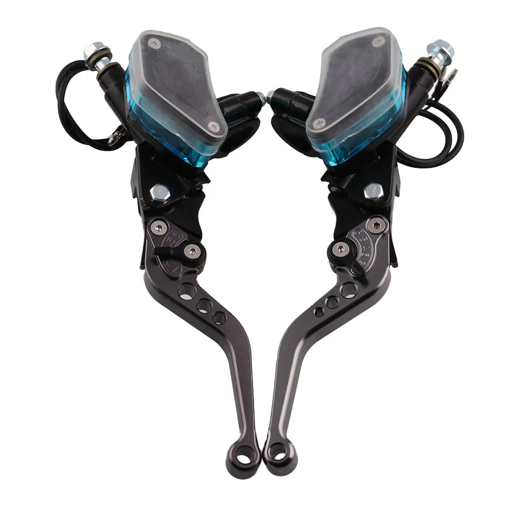 

1 Pair Cnc Hydraulic Clutch Handlebar Hydraulic Brake Motorcycle Brake Clutch Lever Motorcycle Modification Brake Lever