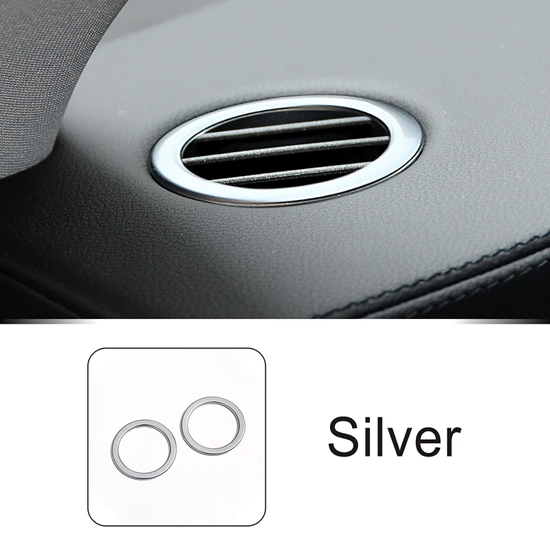 

Автомобильные аксессуары, приборная панель, розетка для кондиционера, круглая накладка вентиляционного кольца для Mercedes Benz CLS W218 CLS260 300 320 350 2012-2017