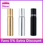 Горячая Распродажа флаконы с маслом 10 мл, роликовый массажер для глаз с шариками из нержавеющей стали, многоразовый пустой флакон для духов