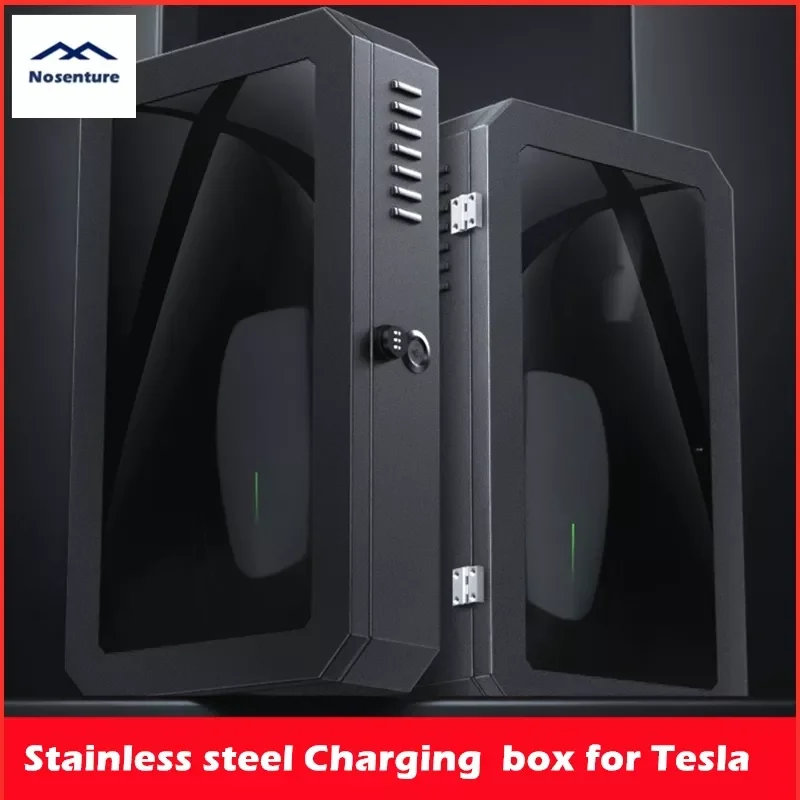 

Mounting Connector Charging Box for tesla Model 3 Model Y S X Charging Pile Protection Box Home Outside Charger Box