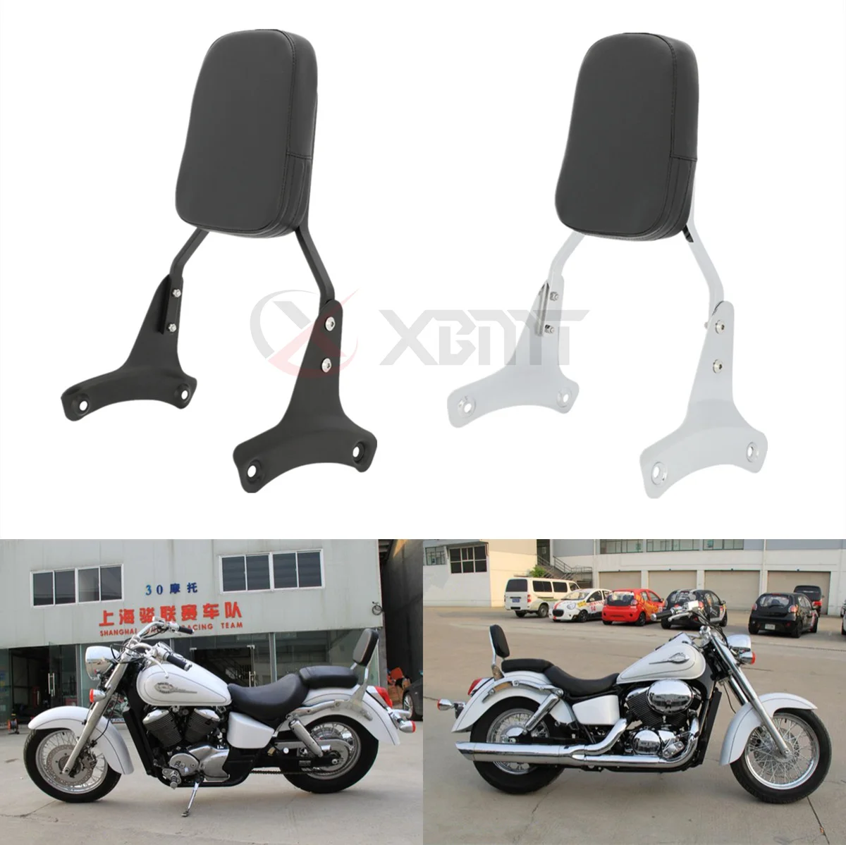 

Мотоцикл пассажирский спинки Sissy бар для Honda Shadow ACE VT 400 750 VT400 VT750 1997-2003 1998 1999 2000 2001 2002