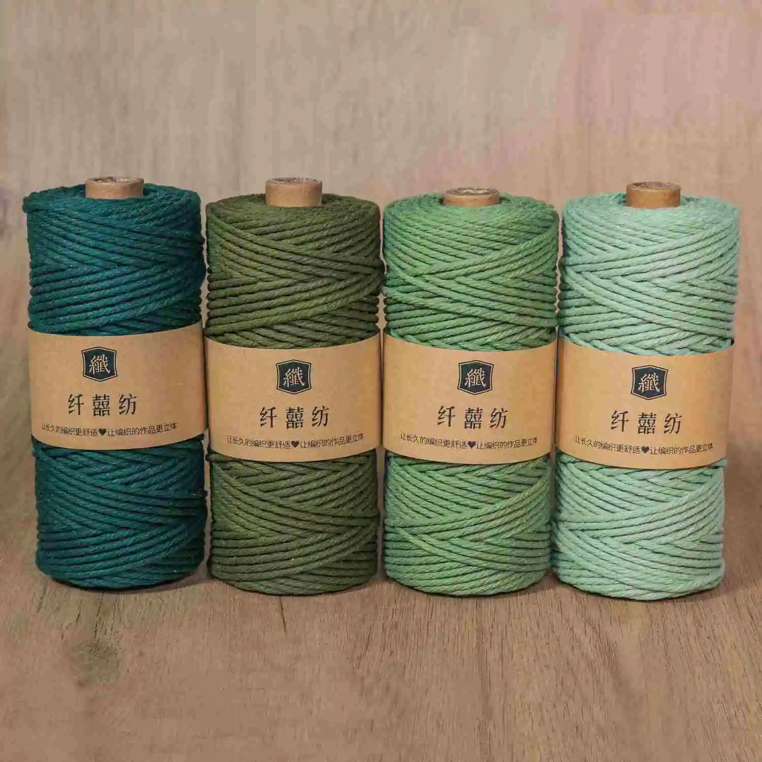 3 мм цветной хлопковый шнур сделай сам ручное плетение мягкая однотонная