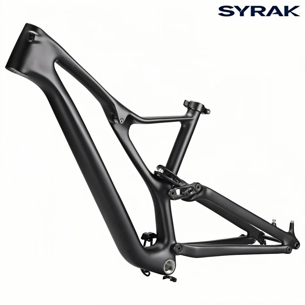 Фото Карбоновая рама SYRAK с полной подвеской MTB 29er XC Enduro 148*12 мм, велосипедная рама, подвесная рама, карбоновая рама MTB 29 №2