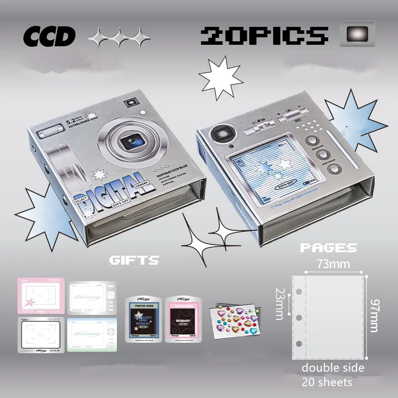 

Фотоальбом MINKYS Kawaii для фотокарт 1/2/3 дюйма