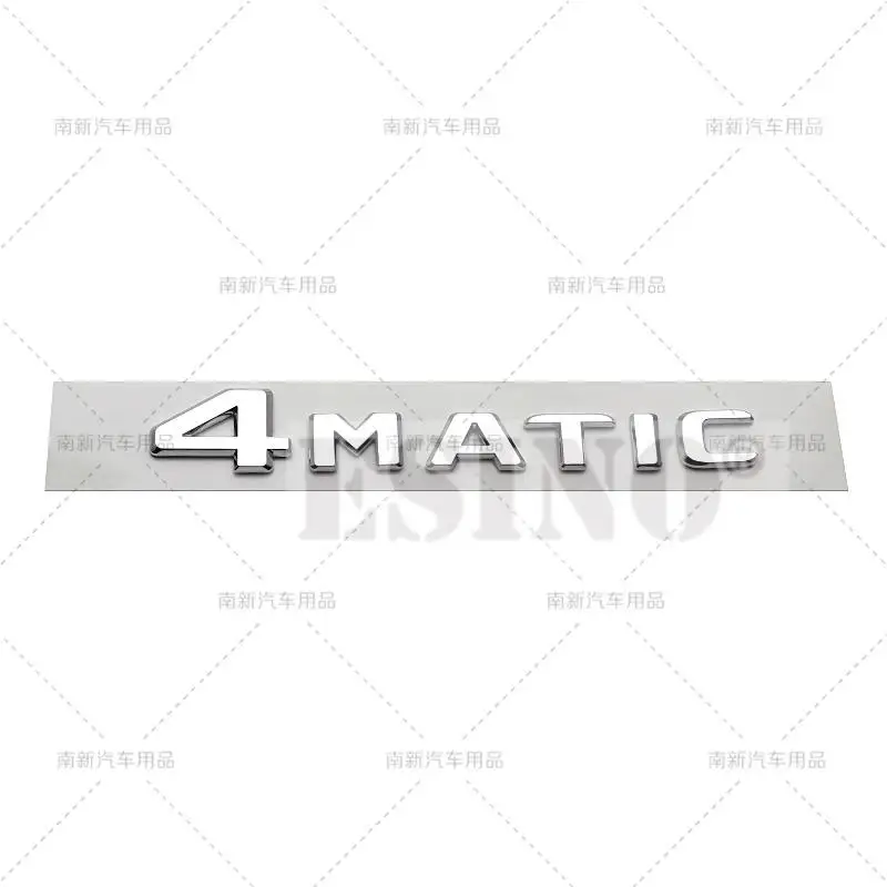 

3D 4matic, значок для багажника автомобиля из АБС-пластика, эмблема для заднего корпуса автомобиля, аксессуары для задней двери, клейкий значок для Mercedes Benz 2017 - 2022