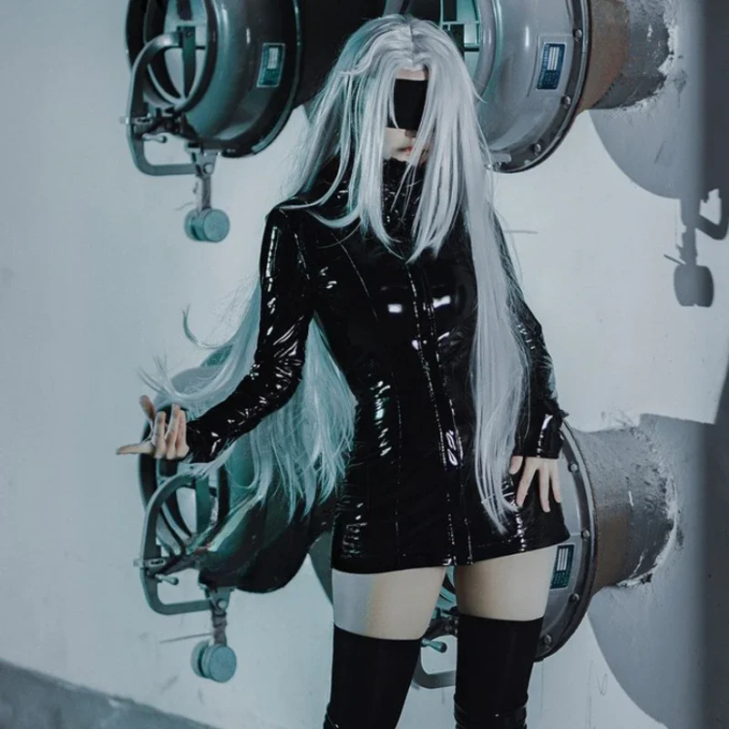 

Fancy Adult Girl Jujutsu Kaisen Gojo Satoru Cosplay Costume Halloween Birthday Party Clothes for Women