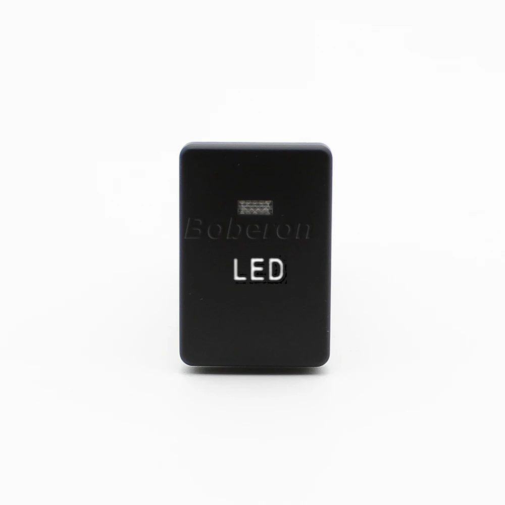 Синяя светодиодная лампа DRL передняя противотуманная фара кнопка нагрева