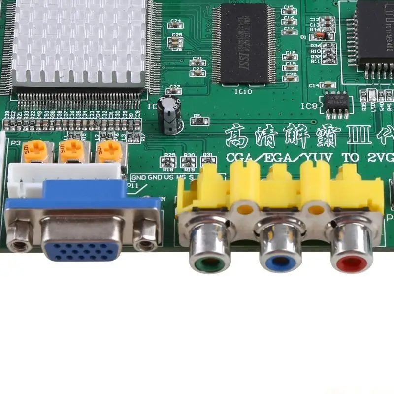 Фото M5TD Аркадная игра GBS-8220 Адаптер видеоконвертера RGB/CGA/EGA/YUV на двойной VGA №4