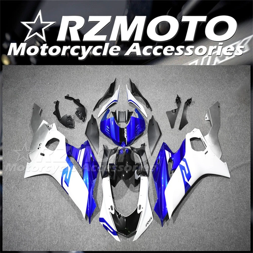 

New ABS Motorcycle Fairings Kit Fit For YAMAHA YZF -R6 2017 2018 2019 2020 2021 2022 17 18 19 20 21 22 Bodywork Set White Blue