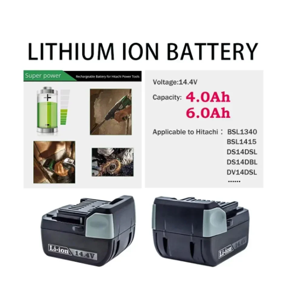 Литий-ионный аккумулятор 14 4 В 0 Ач/6 Ач