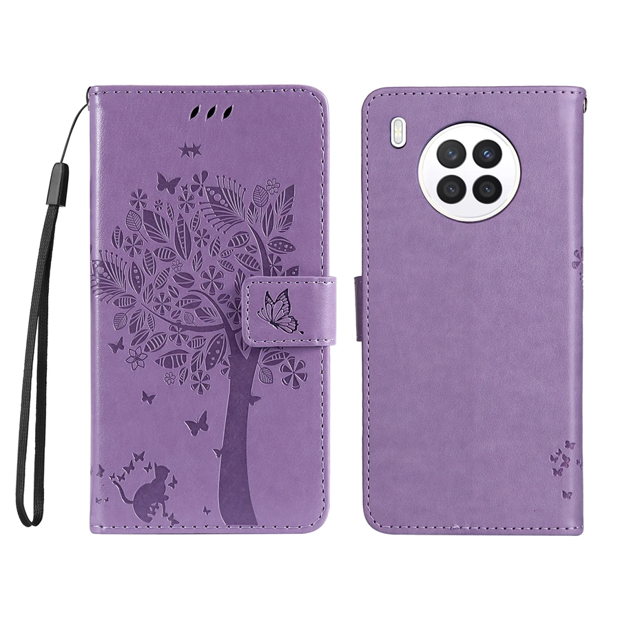 Кожаный чехол-бумажник для Honor 50 Lite 20 10X 7A Huawei P50 Pro P40 P30 P20 P Smart 2021 2020 2019 | Мобильные