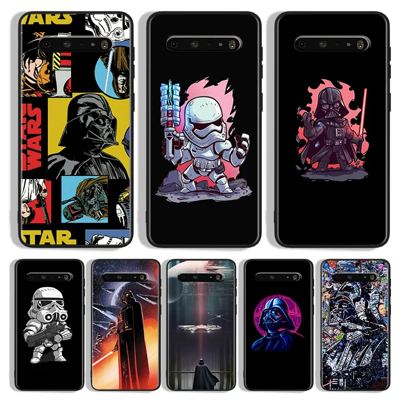 Disney Star Wars Phone Case For LG K 92 71 51S 42 30 22 20 50S 40S Q60 V 60 50S 40 35 30 G8X G8S ThinQ Black Cover