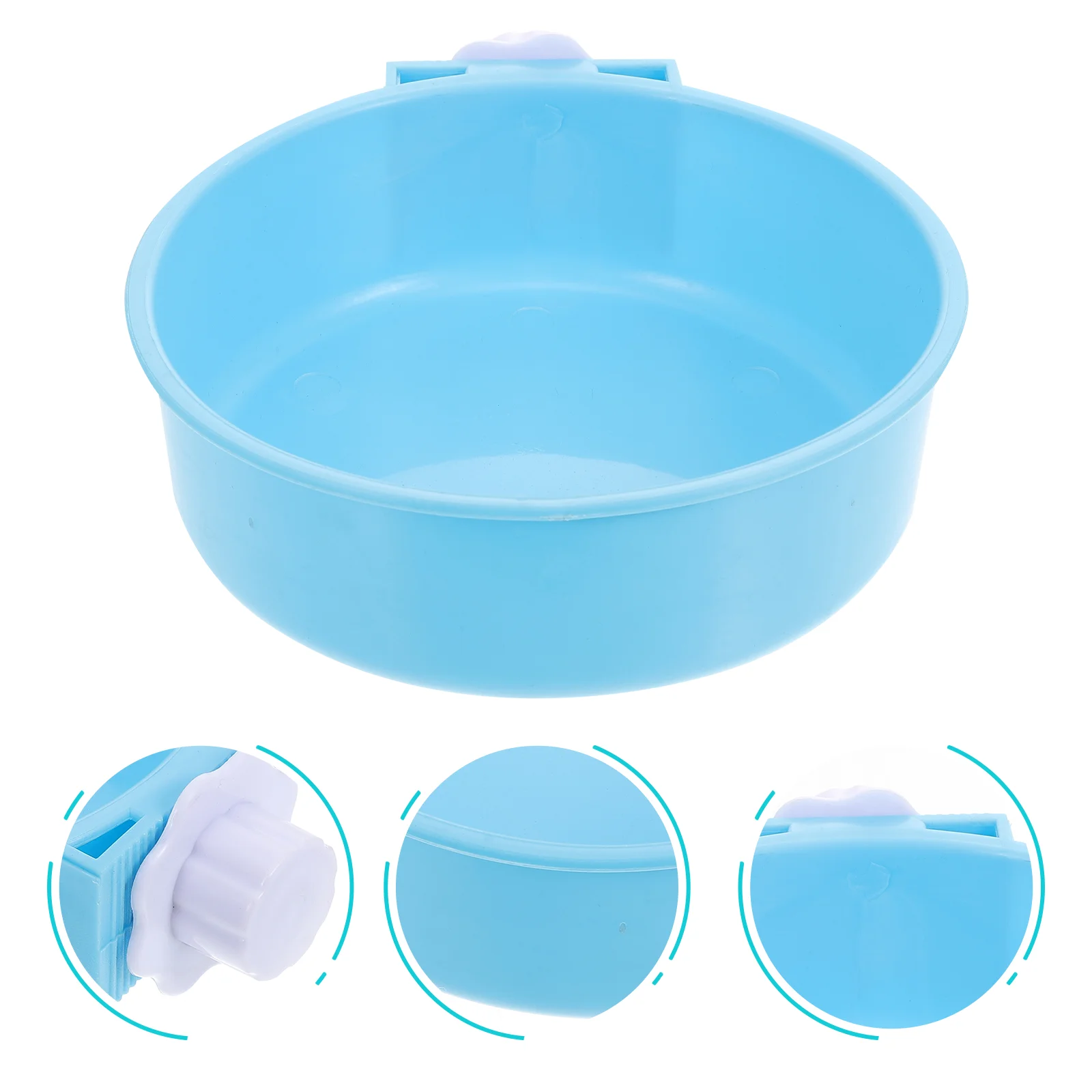 

Bowl Dog Crate Water Bowlsrabbitguineapet Bunnyspill Bottle Dispenser Feed Hanging