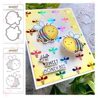 2022 new cute babees metal cutting dies and stamps set diy scrapbooking paper greeting card making album decor embossing molds