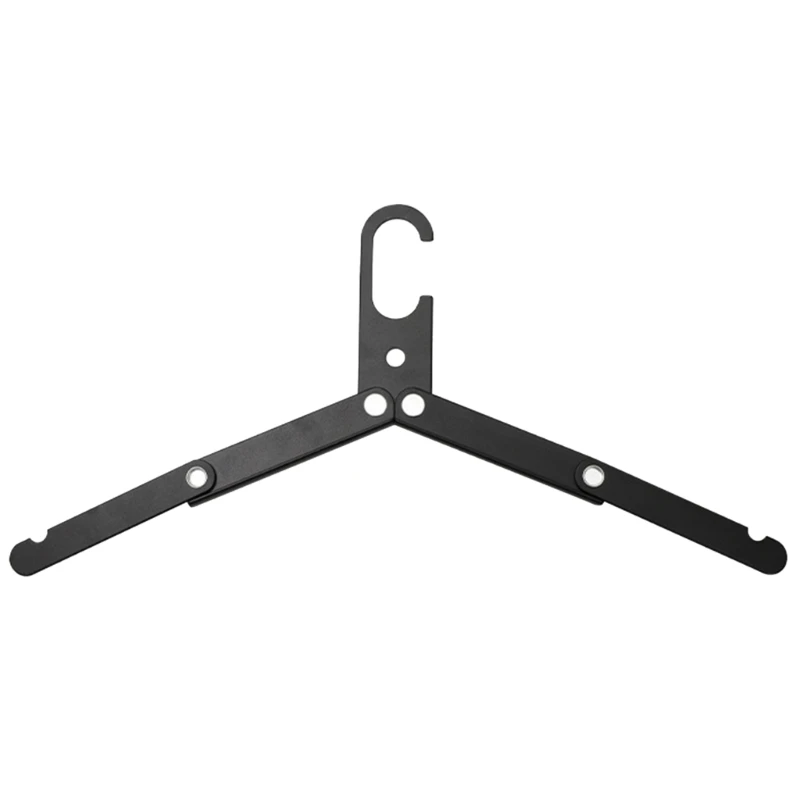 

Легкая многофункциональная портативная складная вешалка для одежды из алюминиевого сплава на открытом воздухе Прямая поставка