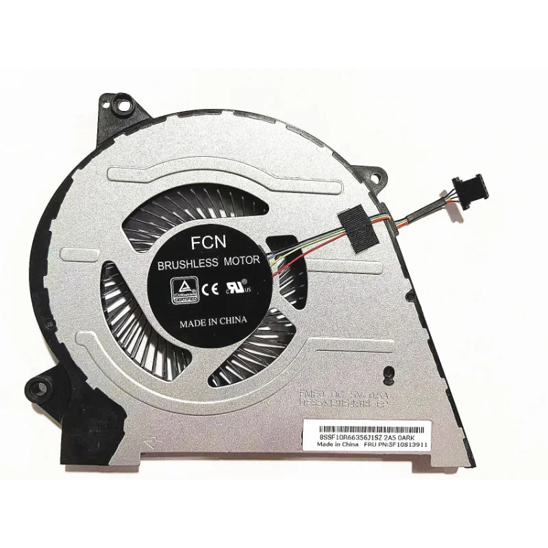 

Original New CPU Cooling Cooler Fan 5V for Lenovo IdeaPad FLEX5 Flex 5 14IIL05 14ARE05 14ITL05 15IIL05 81X1 5F10S13911