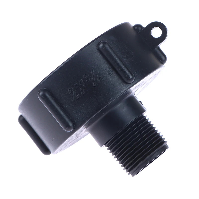 Черный адаптер для резервуара воды IBC прочный переходник с тонкой резьбой S60 2