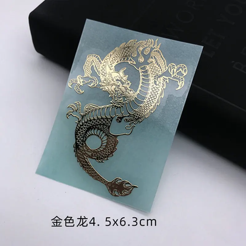 

Металлическая наклейка Dragon Tiger ZHOUYAN