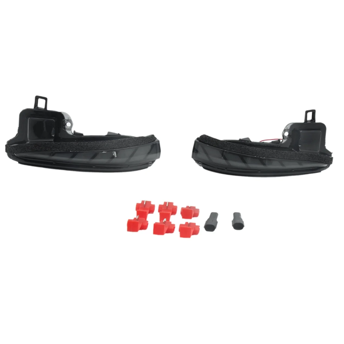 Автомобильные зеркала заднего вида светодиодные указатели поворота с жгутом