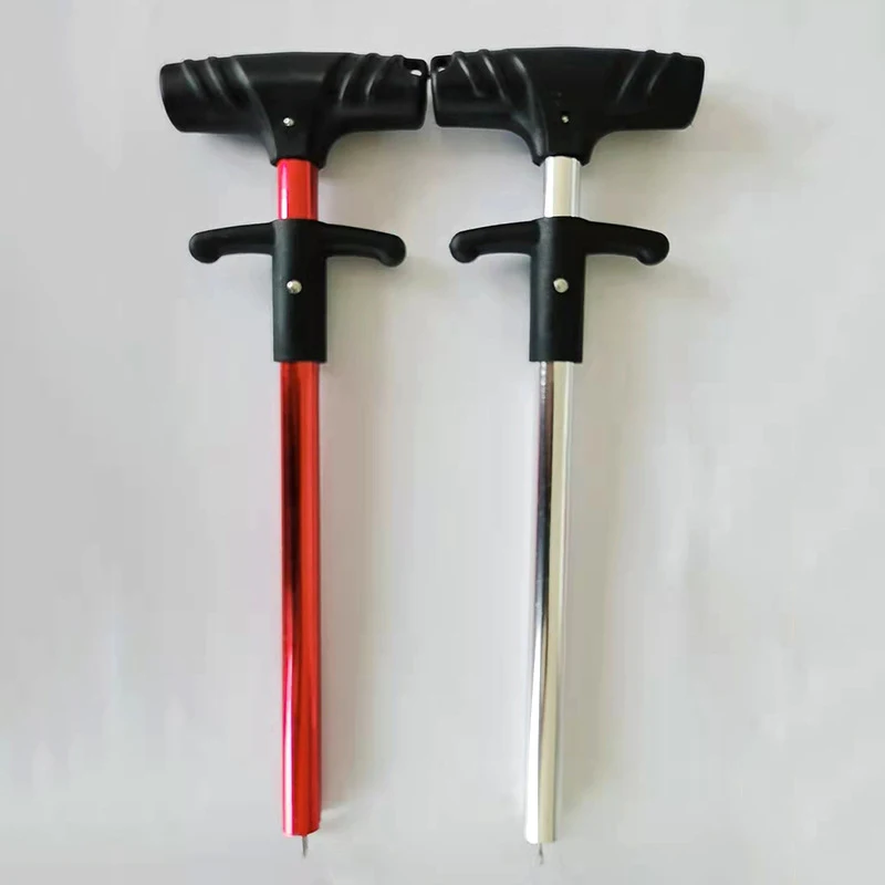 

Портативный Т-образный прибор для снятия крючков, инструмент для рыбалки с отжимом, открывание и закрывание, алюминиевый сплав, портативные аксессуары для рыбалки на открытом воздухе