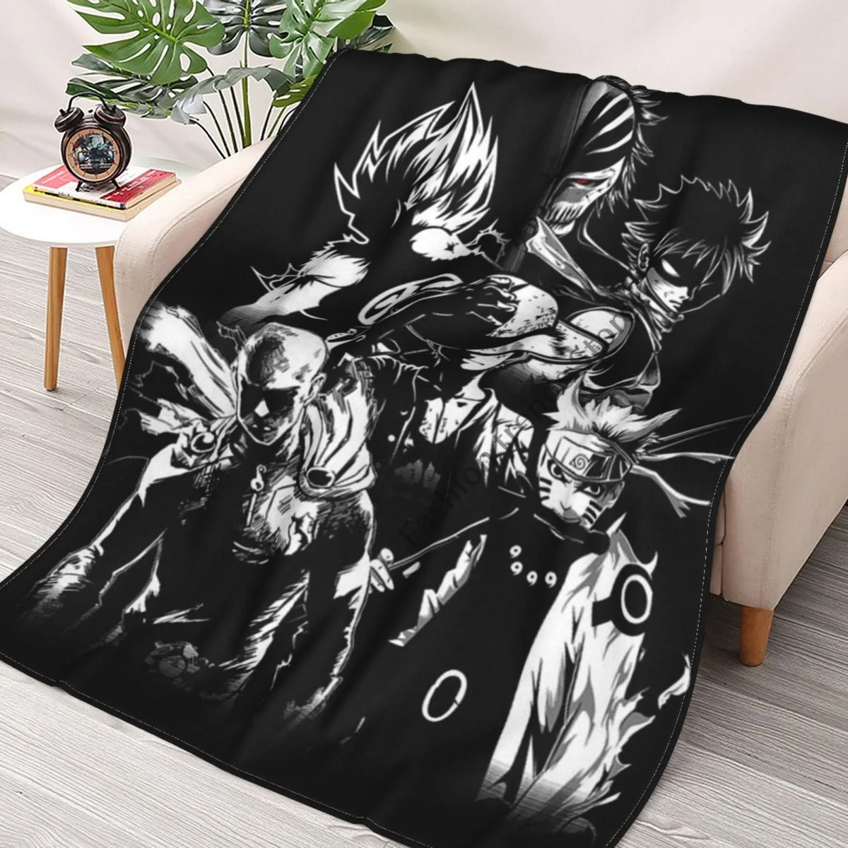 

Anime One piece 3D Printing Plush Fleece Blanket Adult Fashion Quilts Home Office Washable Duvet Casual Kids Sherpa Blanket