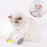cat smart electric ball toys feather laser cats magic roller ball usb charger for kitten interactive games training pet toys