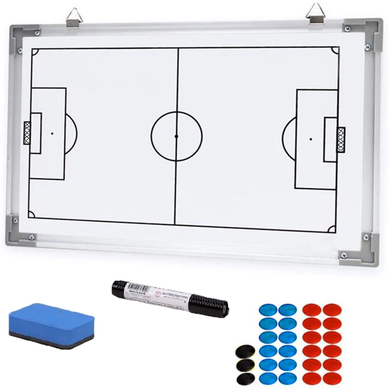 

Aluminium Tactical Magnetic Plate for Soccer Coach Magnetic Football Judge Board Soccer Traning Equipment Accessories