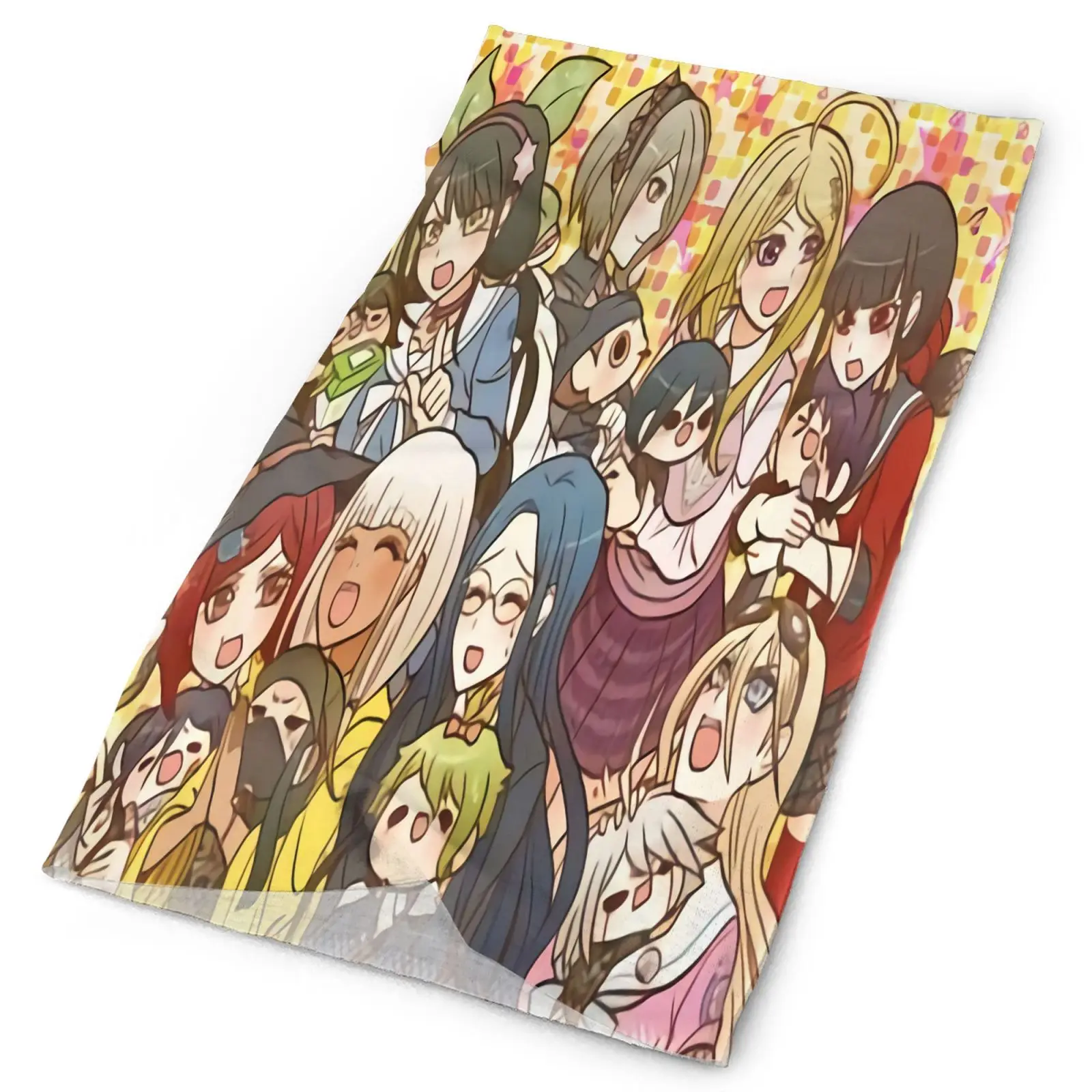 

Мужской шарф Danganronpa V3 Killing Harmony Oma, туристический шарф, тактические аксессуары, мужской шарф для лыж, шарф-снуд