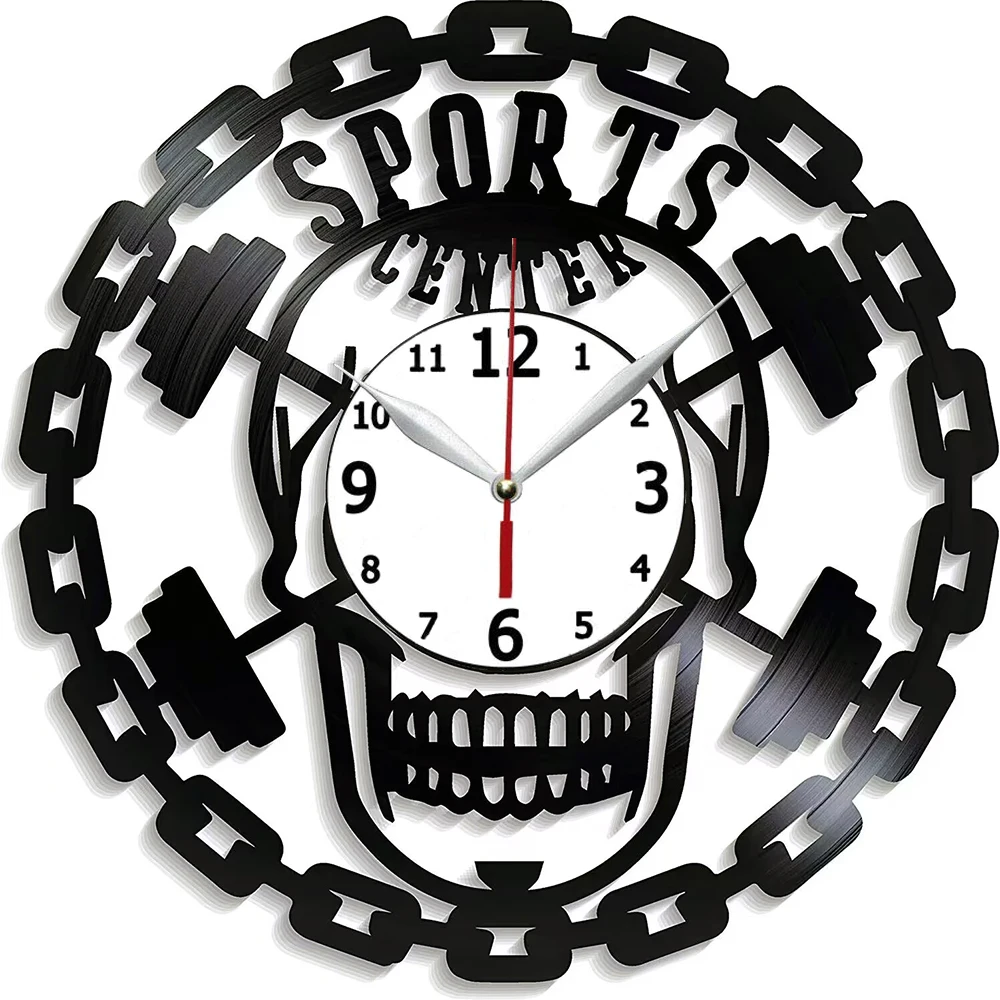 

Vinyl Record Wall Clock 12 Inch Sport Design For Adult