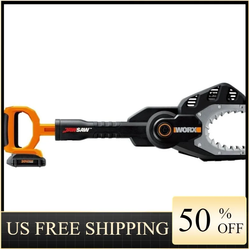 

Worx 20V JawSaw аккумуляторная бензопила Power Share - WG320 (батарея и зарядное устройство входят в комплект)