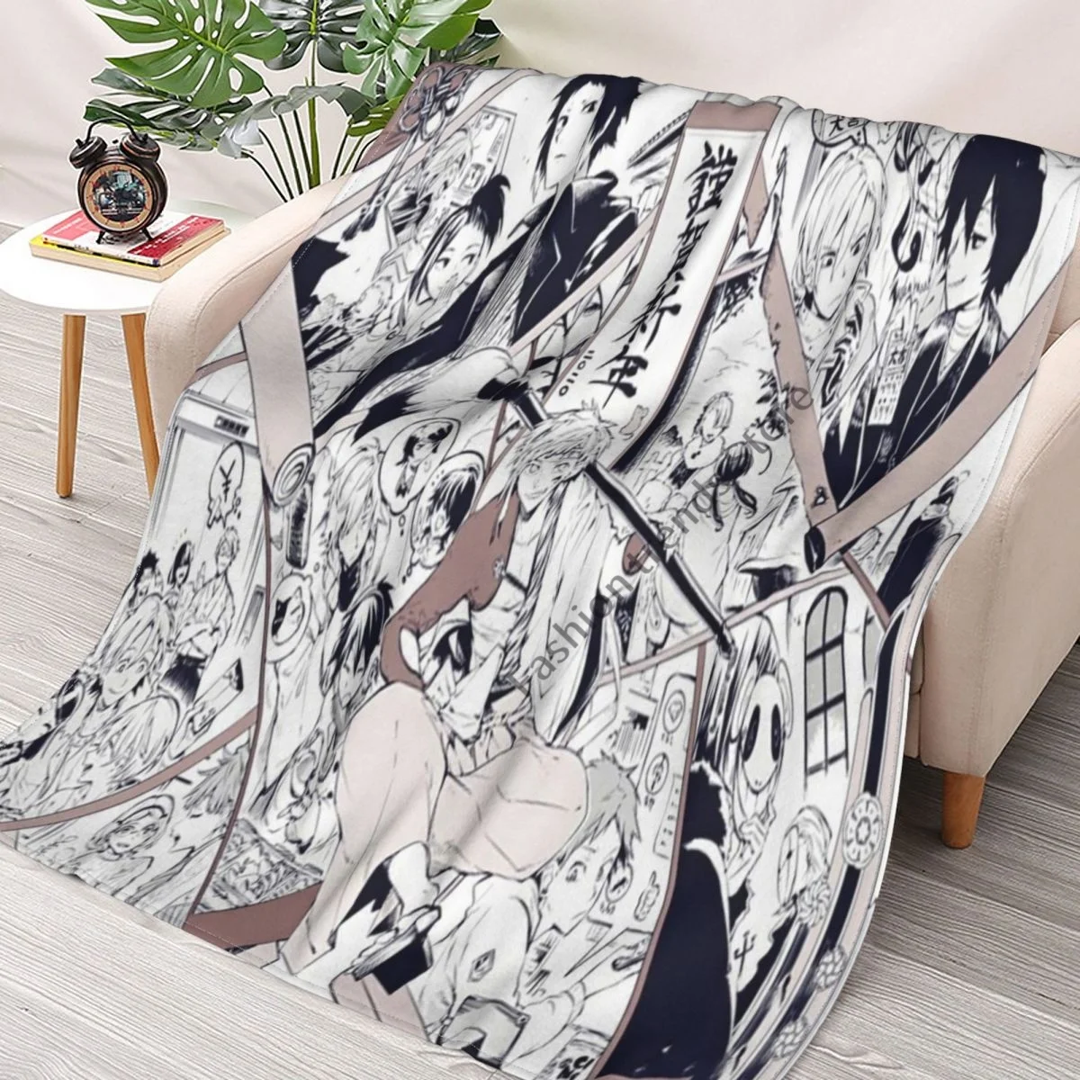 

Bungou Stray Dogs Blankets Flannel Printed Dazai Osamu Portable Super Soft Throw Blankets for Home Office Bedspreads