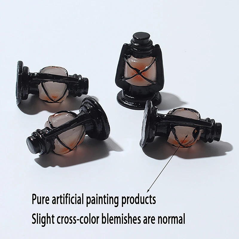 2 шт. миниатюрная керосиновая лампа в стиле ретро для кукольного домика 1:12