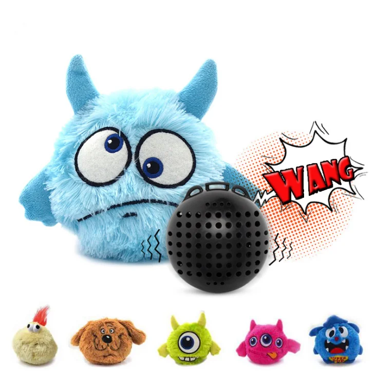 

Ball Toys Puppy Automatic Electronic Shake Crazy Dog Toy Plush Giggle Dog Toys Exercise Entertainment Interactive Bird