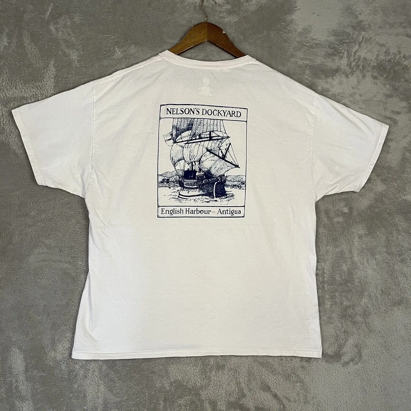 Мужская футболка PEDRAZA с изображением гавани