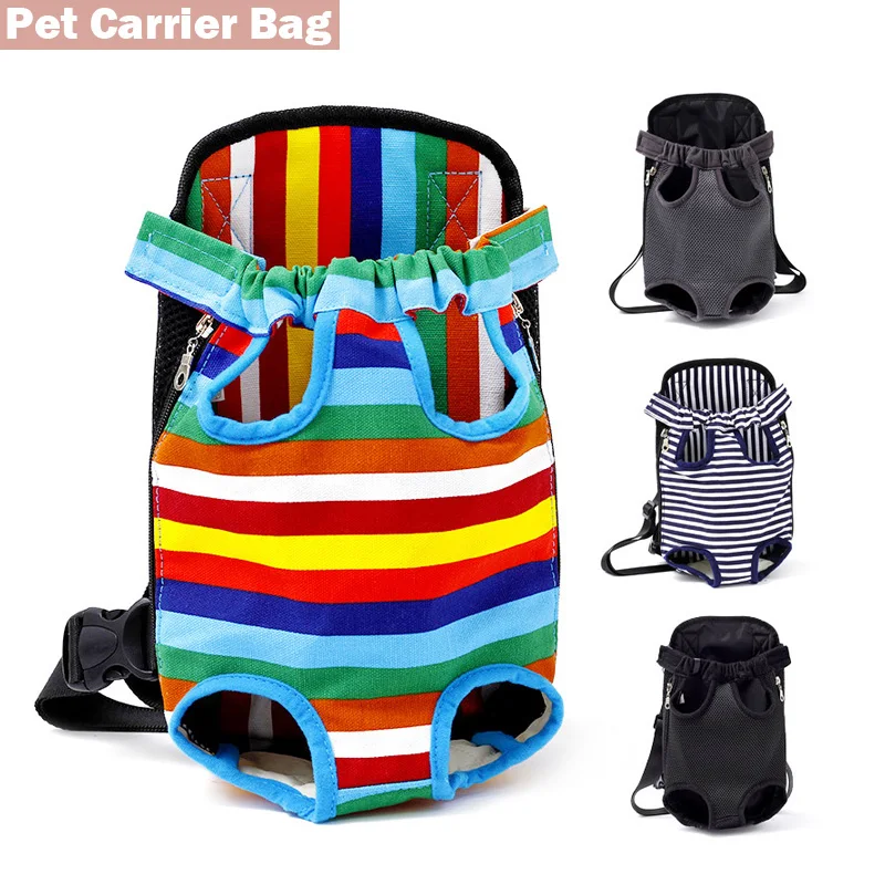 Pet Cat Carrier Bag,Portable Breathable Dog Travel Outgoing Walking Shoulder Chest Bag Comfortable Backpack Outdoor Pet Supplies