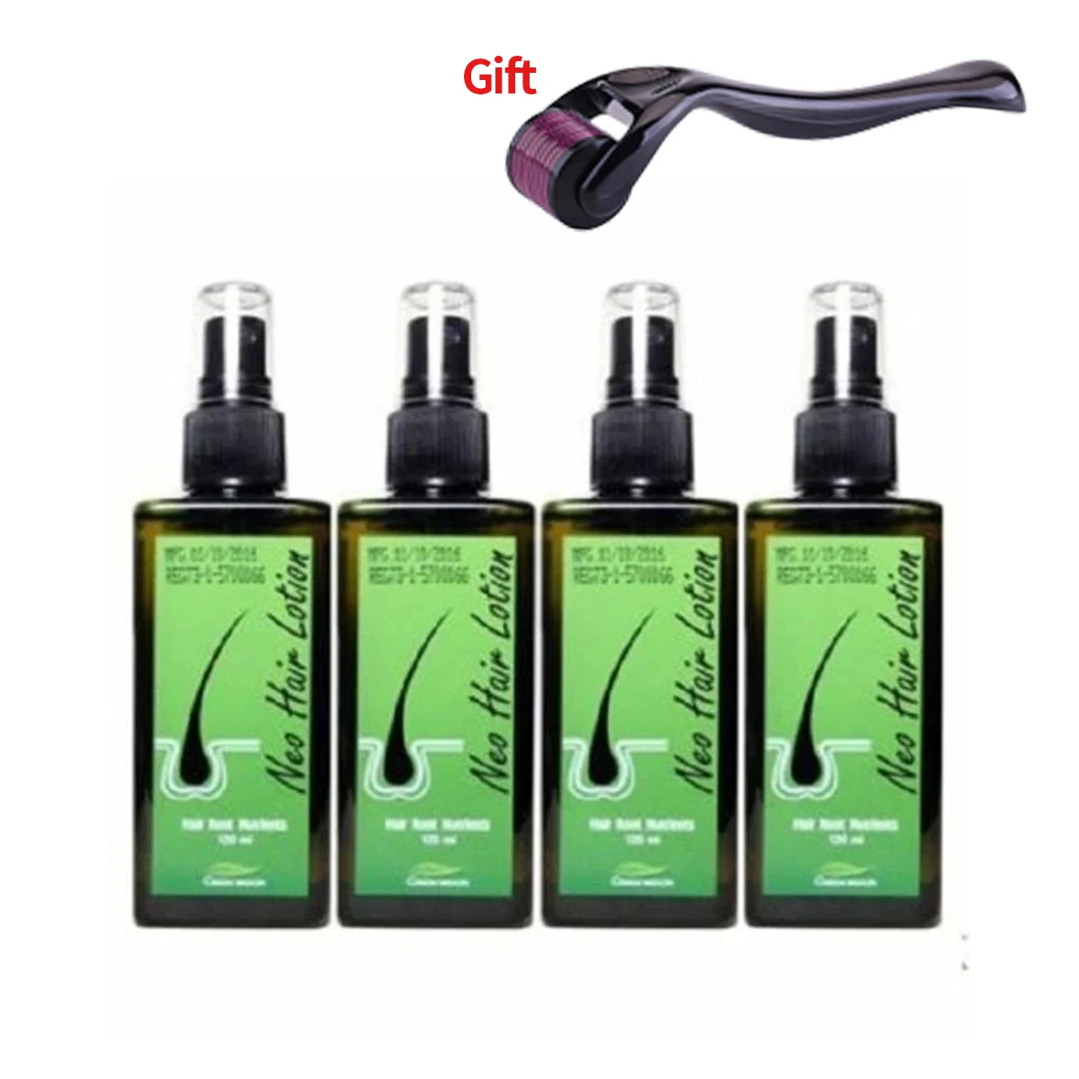 4pcs   New Anti-Hair Loss Growth Conditioner 120ml Hair Care Root Nutrient Green Wealth