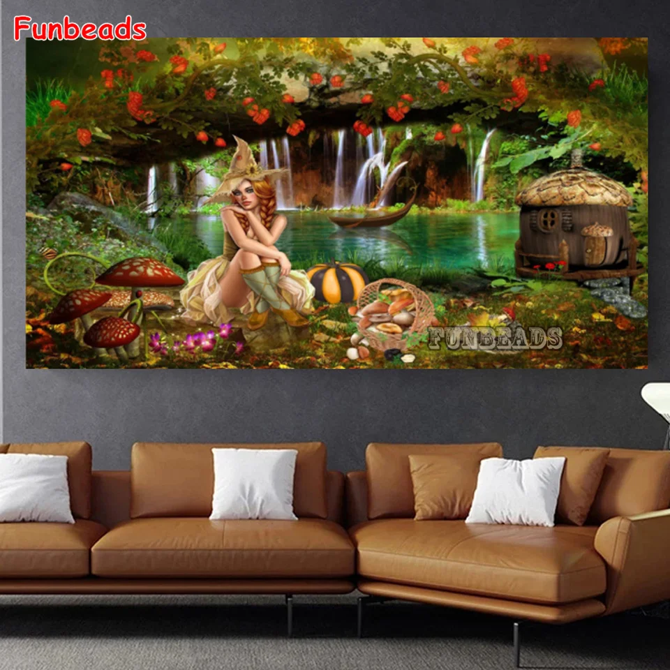 

5d алмазная живопись, гриб ежик, красивая вышивка, Алмазная мозаика, вышивка крестиком, рукоделие, домашний декор, ручная работа, подарок FF6732