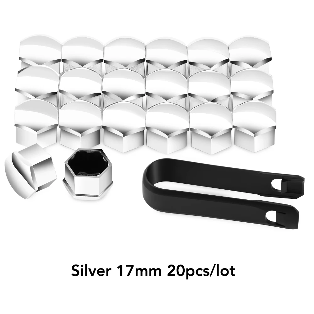 20 шт. болты для колесных гаек автомобиля колпачки защита от пыли Toyota Land Cruiser Camry Prado