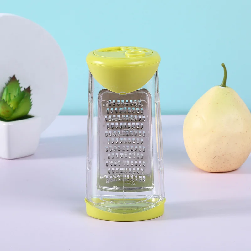 ABS Stainless Cheese Grater Butter Mincer Grinder Baby Food Supplement Mill Fruits Vegetable Shredder Slicer Kitchen Tools