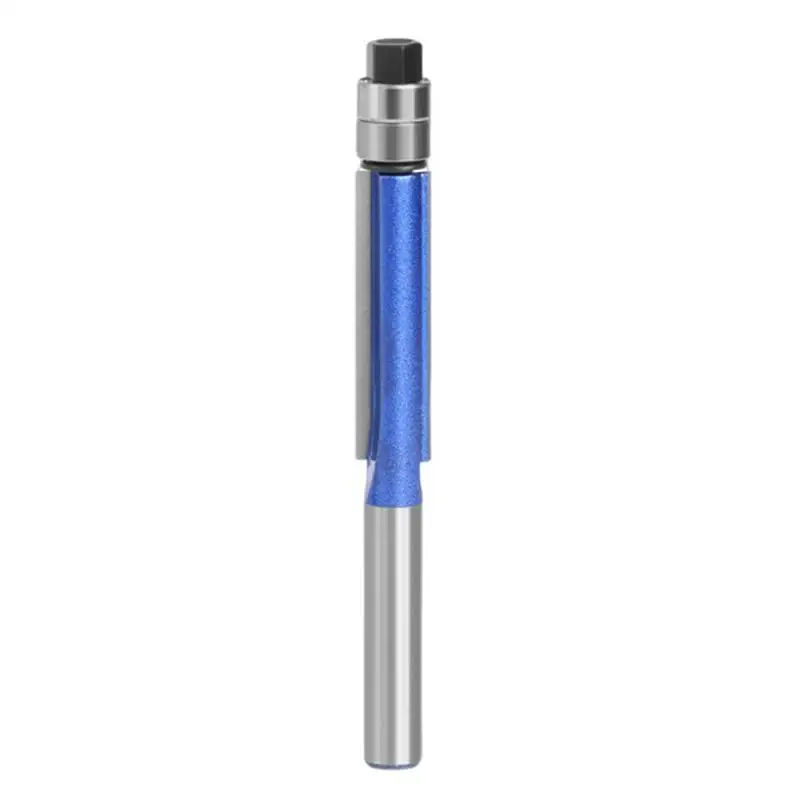 

Flush Trim Bit 1/4 Shank Top Bearing Router Bit Sharp And Stable Woodworking Cutter Tool For Chamfering Trimming Cutting